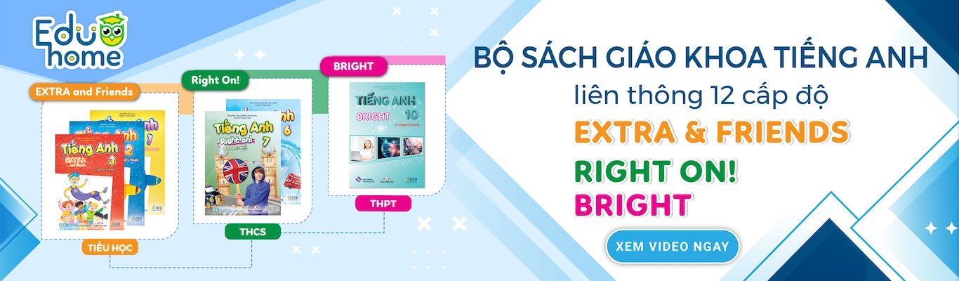 Bộ Sách giáo khoa tiếng Anh EXTRA and Friends, Right On!, Bright