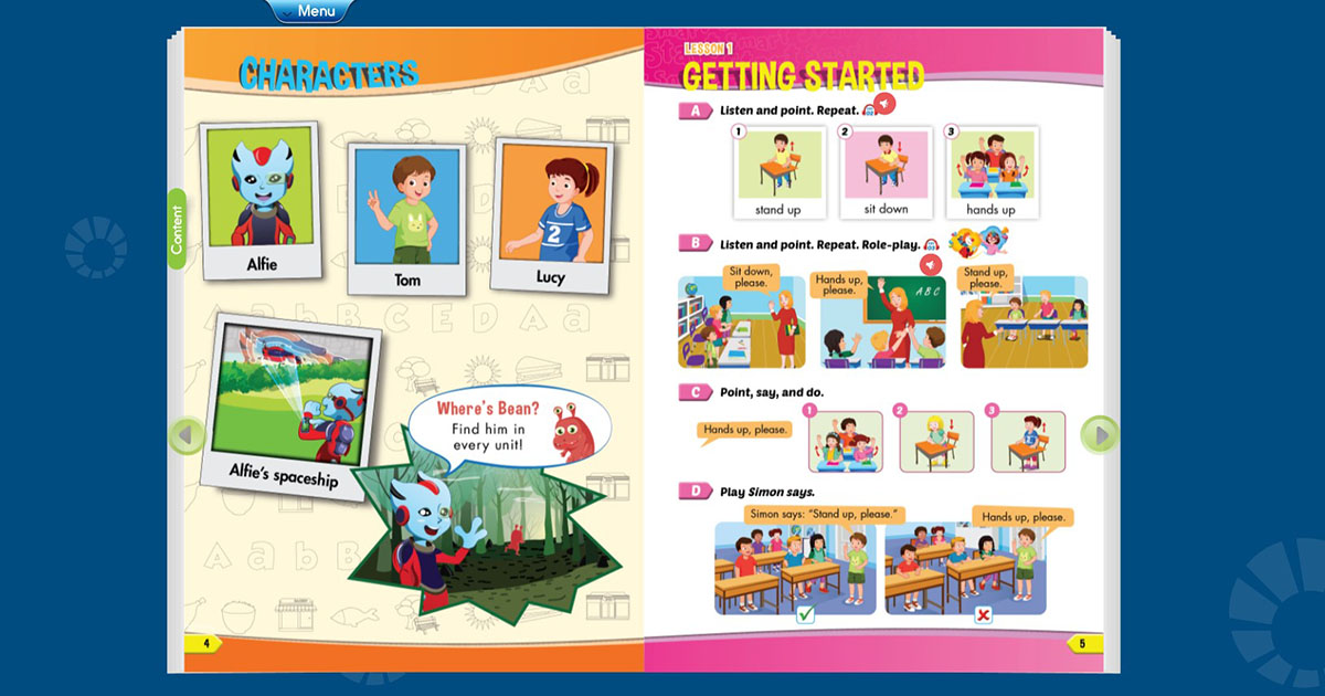 Sách điện tử Tiếng Anh 3 i-Learn Smart Start