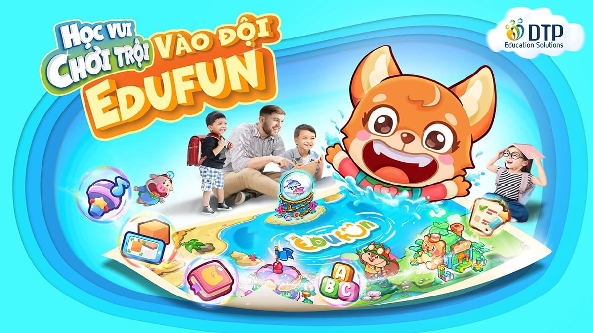 Ứng dụng học Tiếng Anh K12 - Edufun