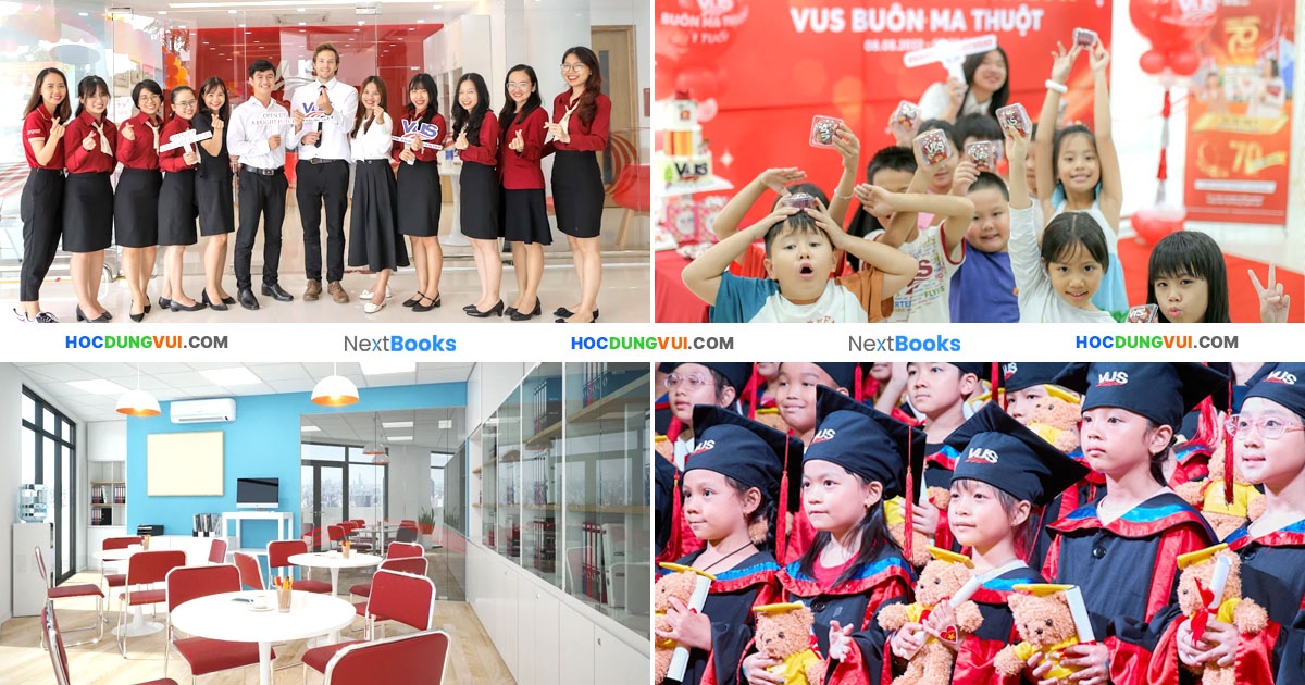 Trung tâm tiếng Anh VUS – Anh Văn Hội Việt Mỹ tại Buôn Ma Thuột