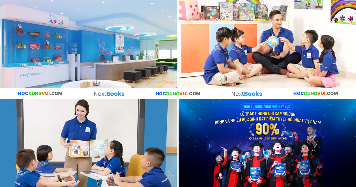 Trung tâm tiếng Anh Apollo English - Trung tâm Anh ngữ cho bé