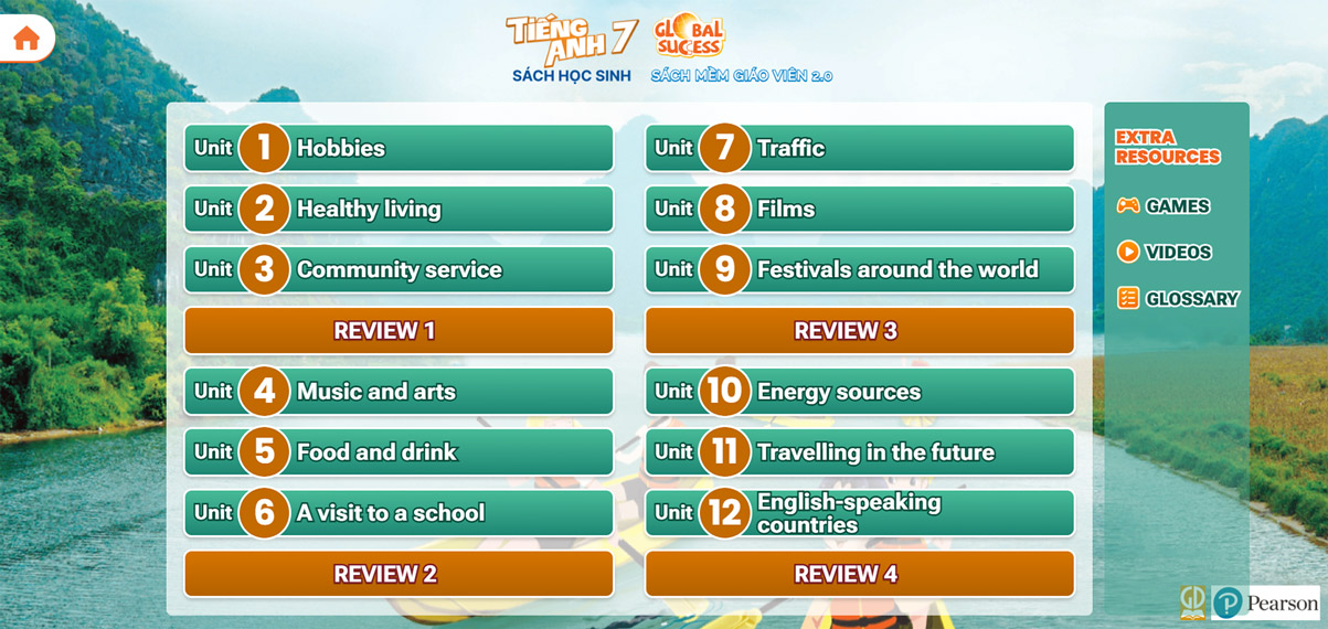 Nội dung sách Tiếng Anh 7 Global Success