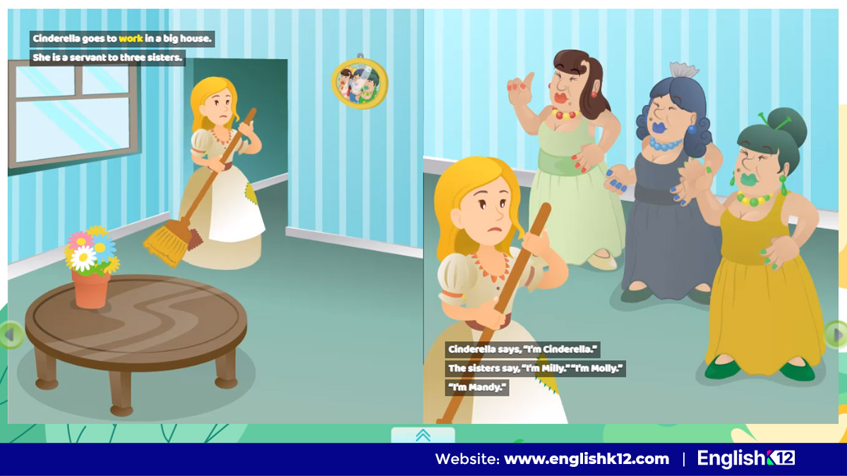Cinderella | Truyện tranh tiếng Anh dành cho trẻ em