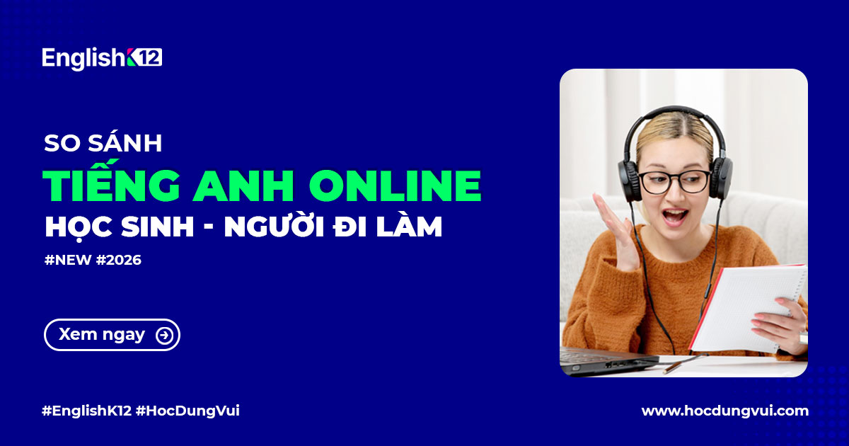 So sánh các khóa học tiếng Anh Online phổ biến hiện nay